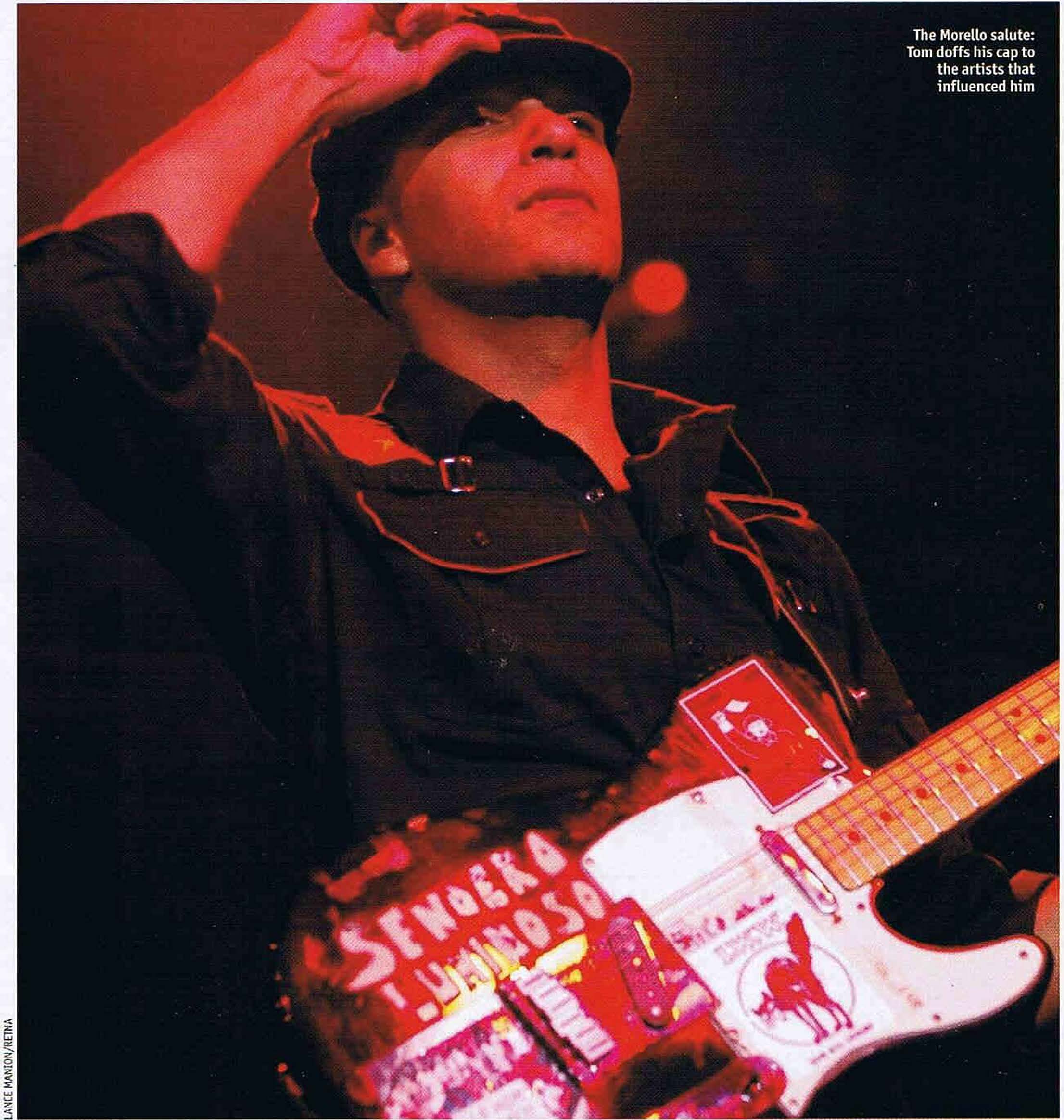 Tom Morello, Reveals His Guitar Inspirations And Heroes