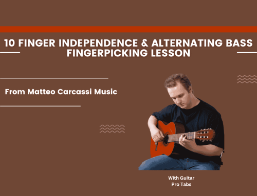 10 Finger Independence & Alternating Bass Fingerpicking Lesson