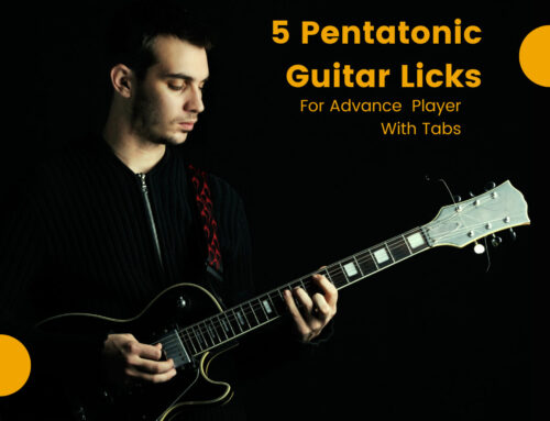 5 Pentatonic Scale Guitar Licks For Advance Player with Tab