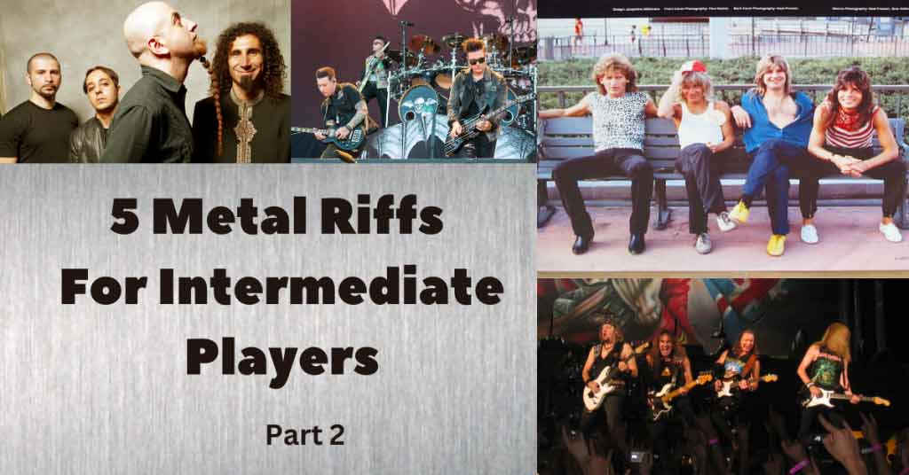 Easy Metal Riffs Tab Easy Metal Riffs Lesson for Intermediate Players with Guitar Pro Tab ...
