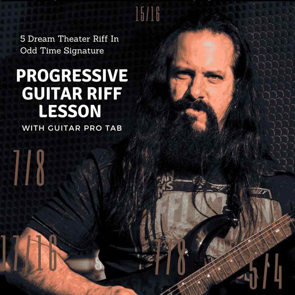 Progressive Guitar Riff Lesson