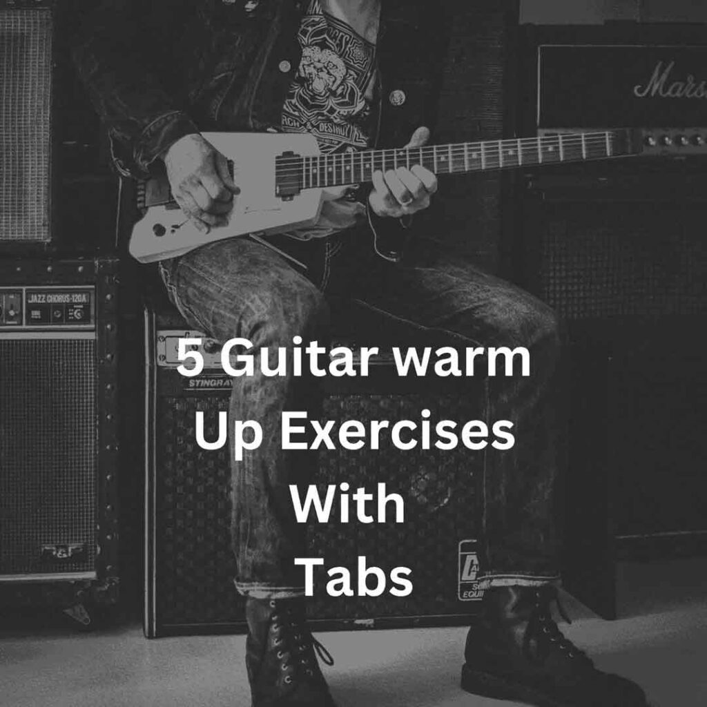 guitar warm up exercises