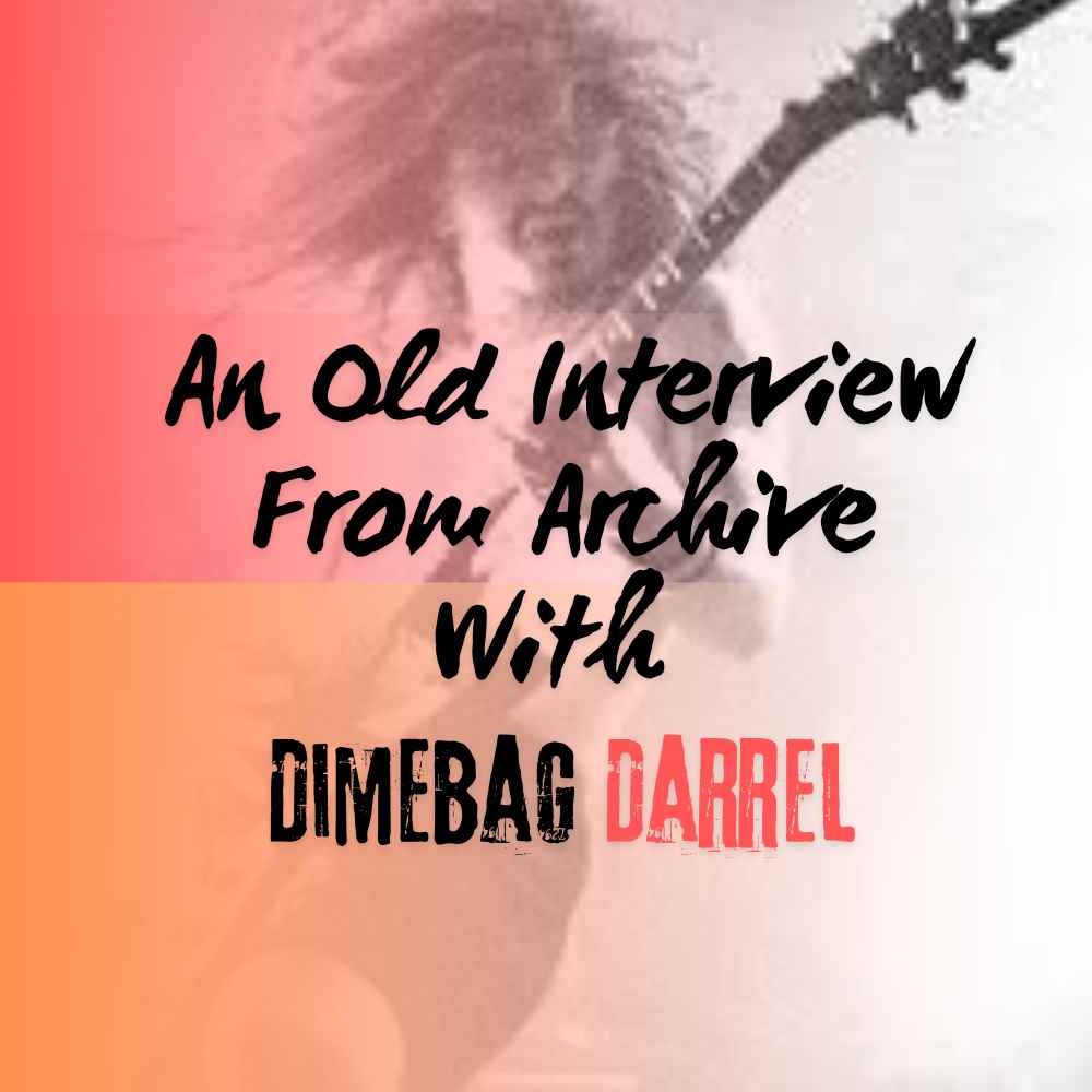 Dimebag Darrell Interview